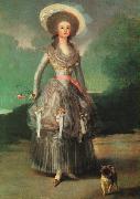 Francisco de Goya Marquesa de Pontejos China oil painting reproduction